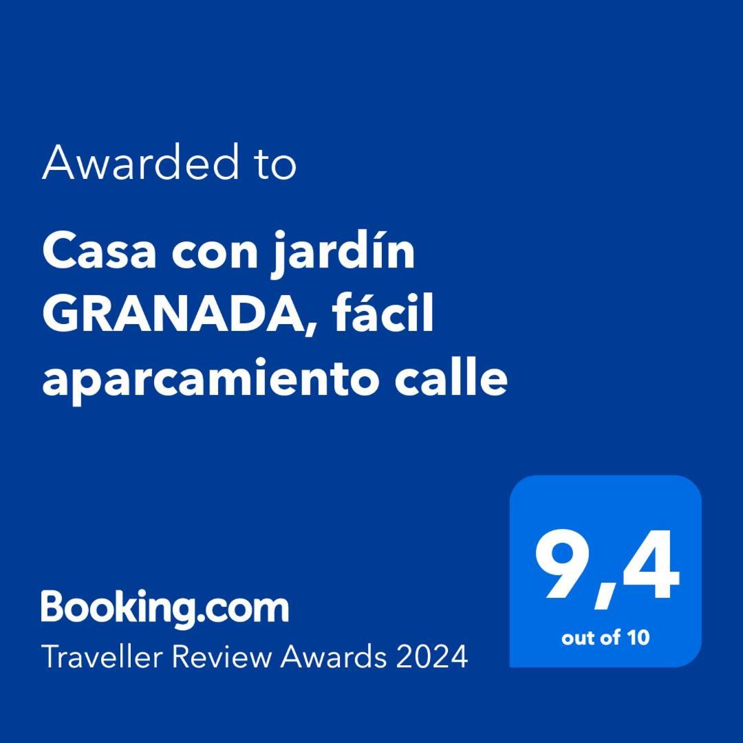 Casa En Granada Con Hermoso Jardin, Parking Calle Экстерьер фото